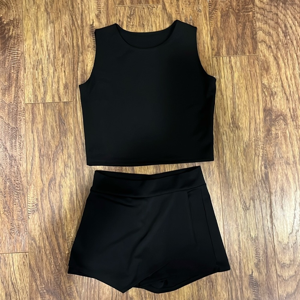 Cheryl Kids Creations tank/skort set